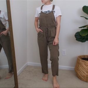 Overalls - army green